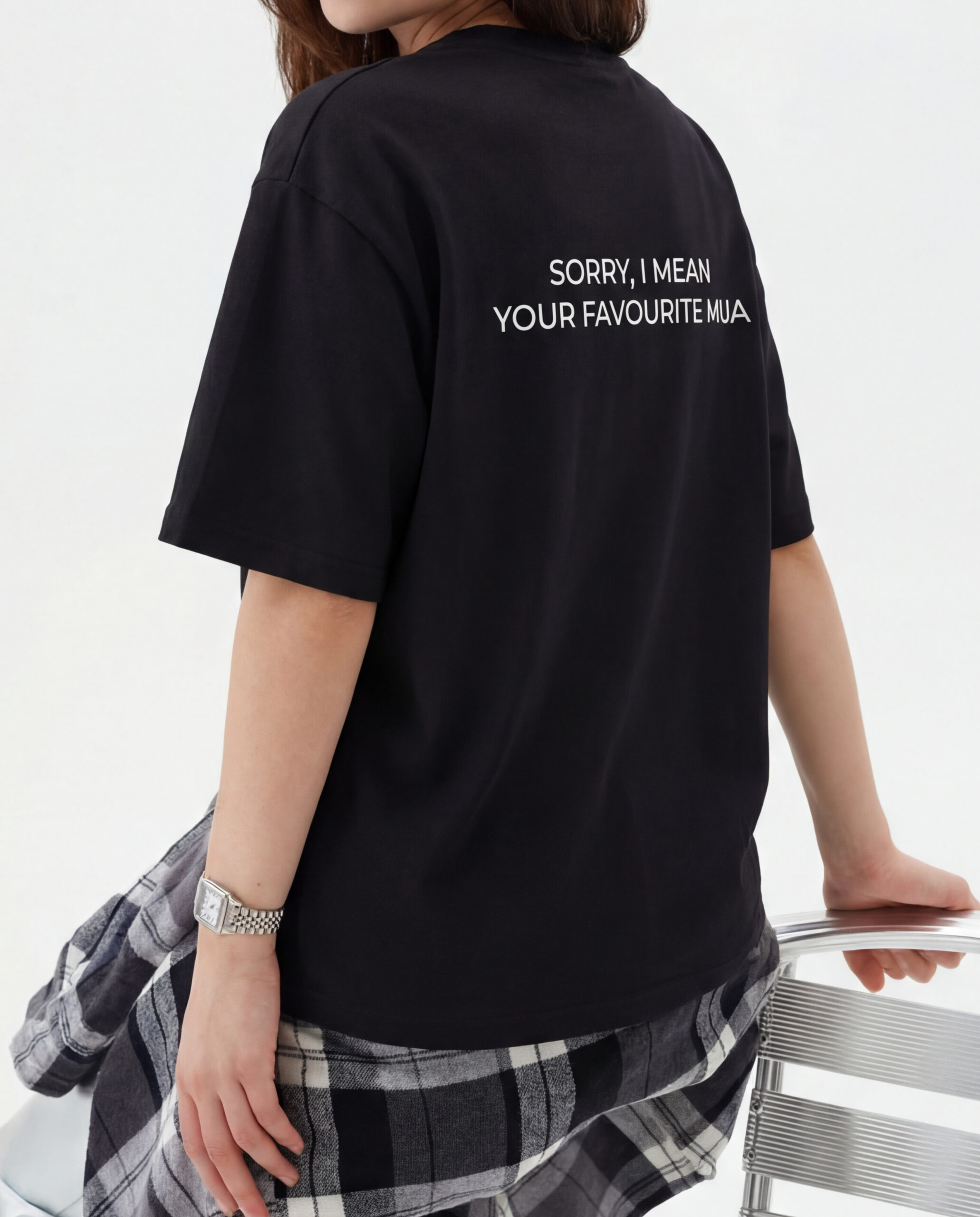Your favourite makeup artist - oversize t-shirt - obrazek 5